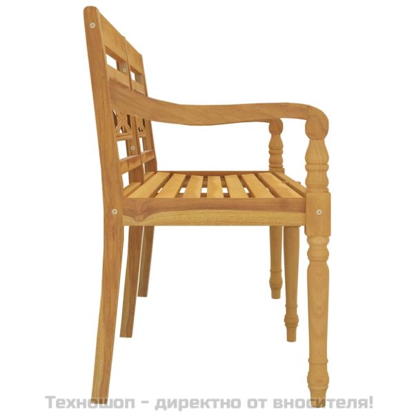 Пейка Батавия, 150 см, тик масив