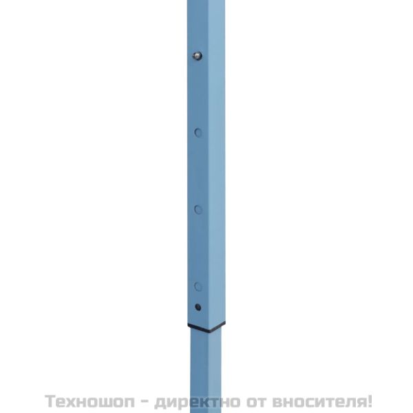 Сгъваема шатра с 5 странични стени, 3x9 м, синя