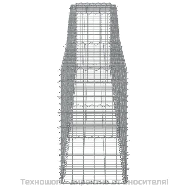 Габионни кошници арка 5 бр 400x50x80/100 см поцинковано желязо