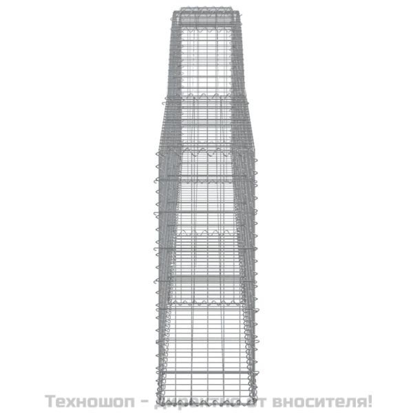 Габионни кошници арка 20 бр 400x30x80/100 см поцинковано желязо