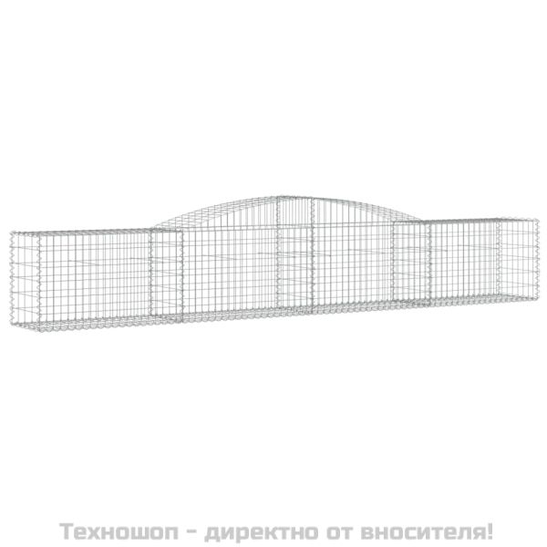 Габионни кошници арка 5 бр 400x50x60/80 см поцинковано желязо