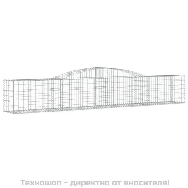 Габионни кошници арка 10 бр 400x50x60/80 см поцинковано желязо