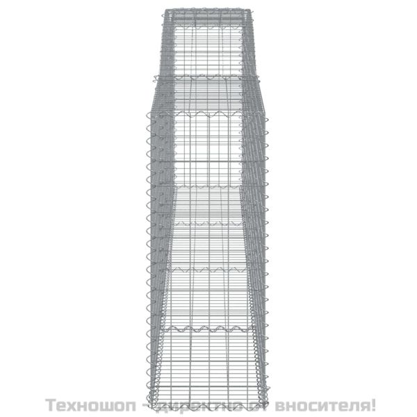 Габионни кошници арка 6 бр 400x50x120/140см поцинковано желязо