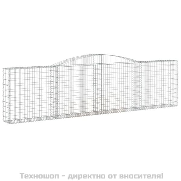 Габионни кошници арка 20 бр 400x30x100/120см поцинковано желязо