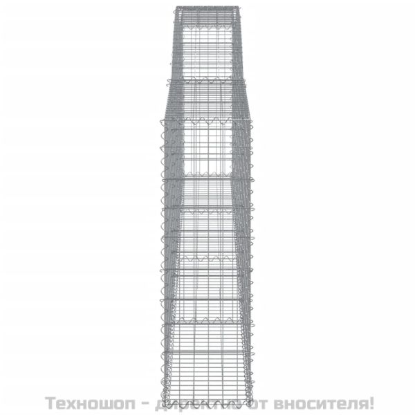 Габионни кошници арка 20 бр 400x30x100/120см поцинковано желязо