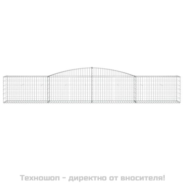 Габионни кошници арка 7 бр 400x50x60/80 см поцинковано желязо