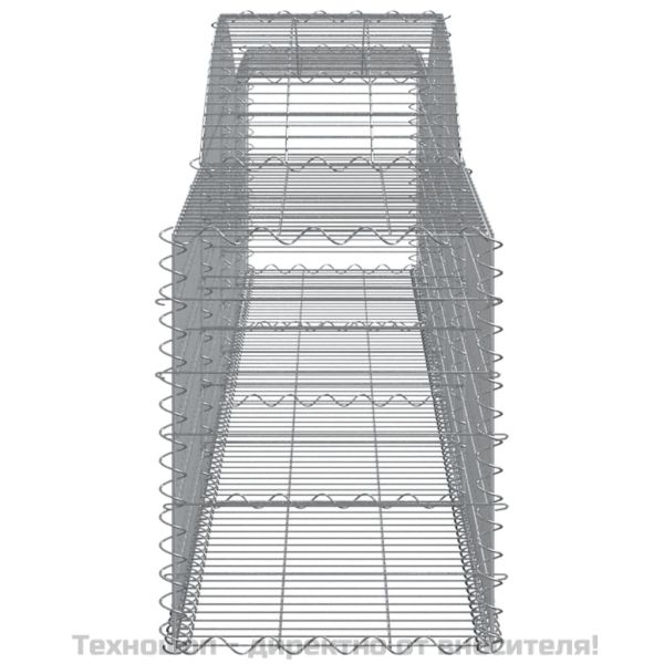 Габионни кошници арка 7 бр 400x50x60/80 см поцинковано желязо