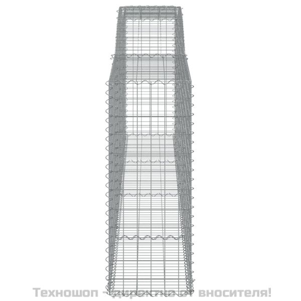 Габионни кошници арка 4 бр 400x50x120/140см поцинковано желязо