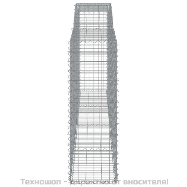 Габионни кошници арка 9 бр 400x50x140/160 см поцинковано желязо