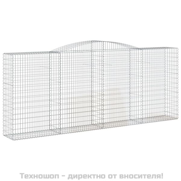 Габионни кошници арка 7 бр 400x50x160/180 см поцинковано желязо
