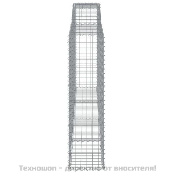 Габионни кошници арка 5 бр 400x50x180/200 см поцинковано желязо