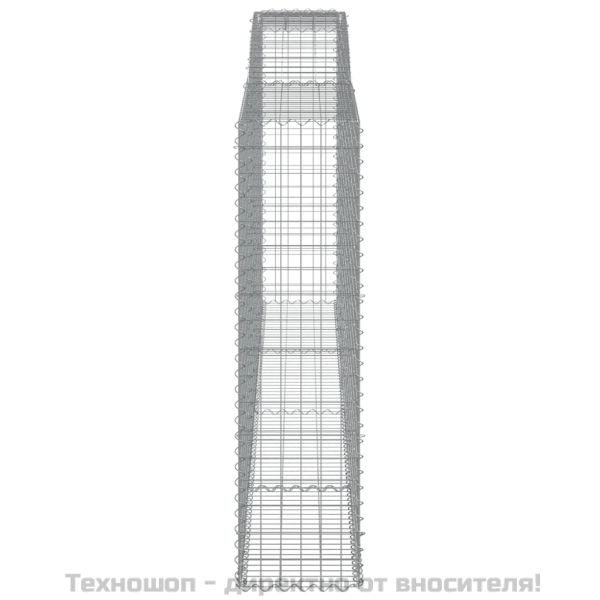Габионни кошници арка 6 бр 400x50x180/200 см поцинковано желязо