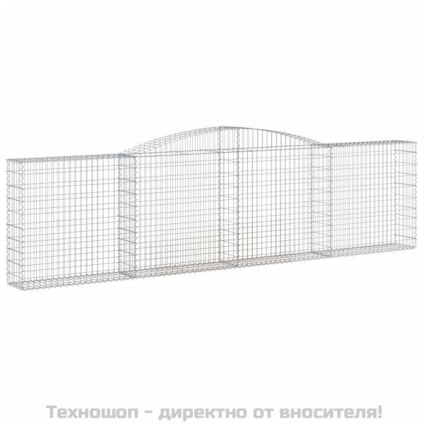 Габионни кошници арка 10 бр 400x30x100/120см поцинковано желязо