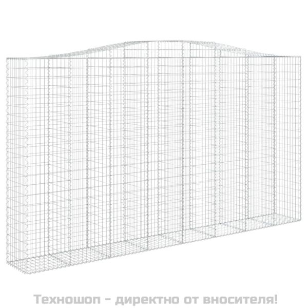 Габионни кошници арка 6 бр 400x50x220/240 см поцинковано желязо