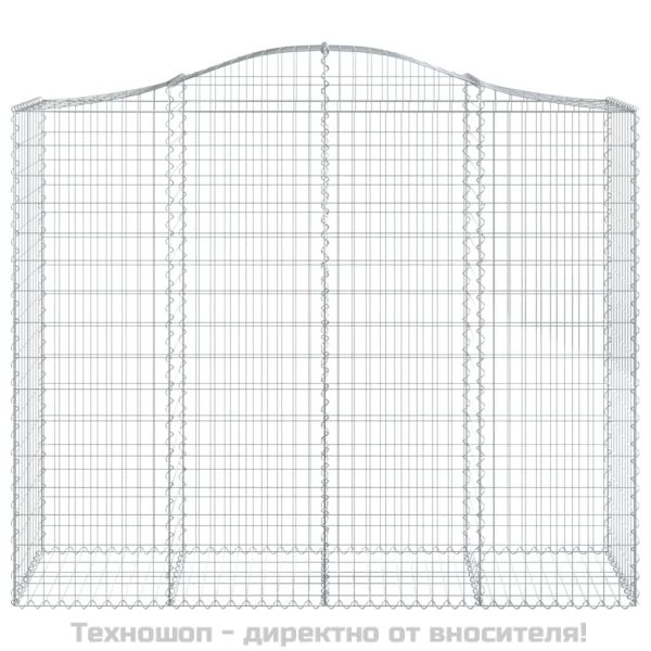 Габионни кошници арка 12 бр 200x50x160/180см поцинковано желязо