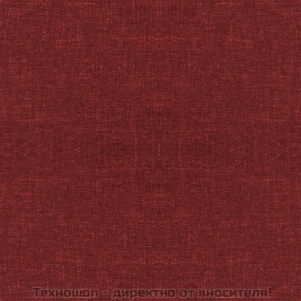 Въртящи се трапезни столове, 2 бр, виненочервени, текстил