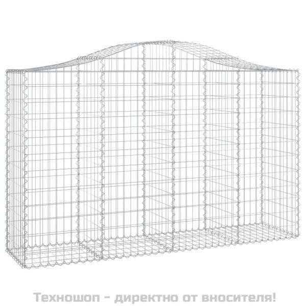 Габионни кошници арка 13 бр 200x50x120/140см поцинковано желязо