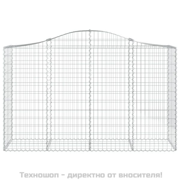 Габионни кошници арка 13 бр 200x50x120/140см поцинковано желязо