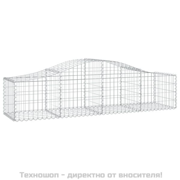 Габионни кошници арка 20 бр 200x50x40/60 см поцинковано желязо