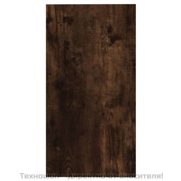 Странична маса, опушен дъб, 50x26x50 см, инженерно дърво