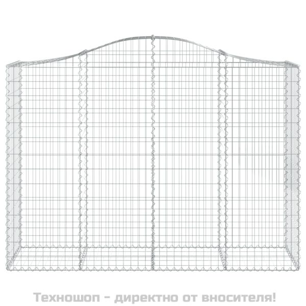 Габионни кошници арка 18 бр 200x50x140/160см поцинковано желязо