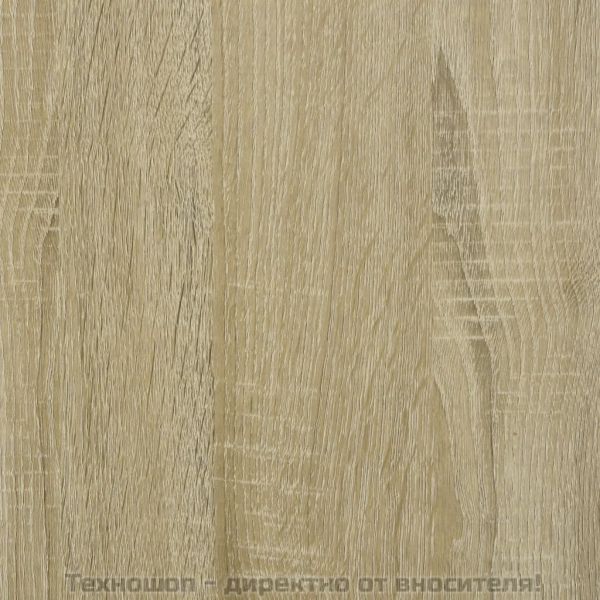 ТВ шкаф с врата, дъб сонома, 102x30x36 см