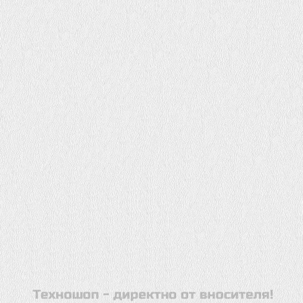 Въртящи се трапезни столове, 2 бр, бели, изкуствена кожа