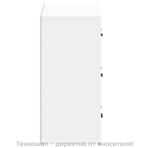 Сайдборди, 2 бр, бели, инженерно дърво