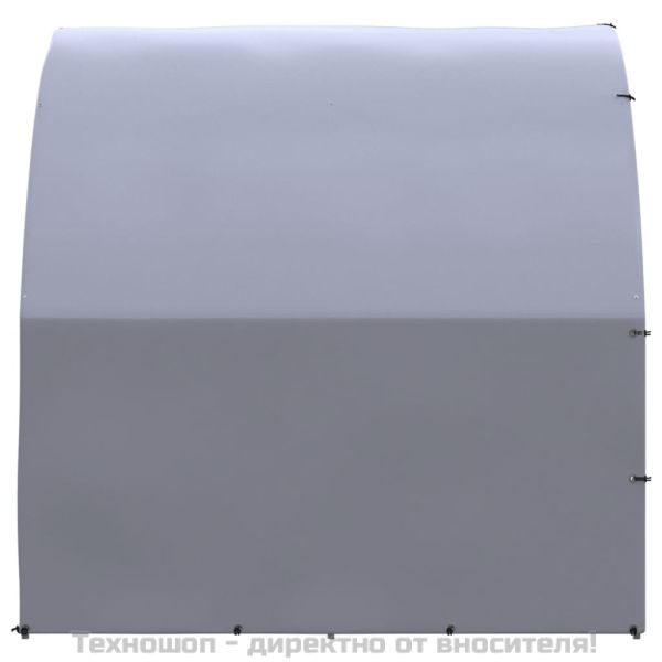 Птичарник на открито, 3x12x2 м, поцинкована стомана