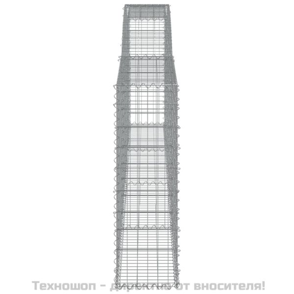 Габионни кошници арка 25 бр 400x30x100/120см поцинковано желязо
