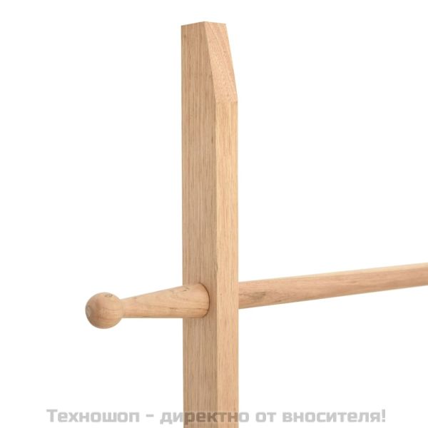 Стълба за хавлии 170 см масивна орехова дървесина