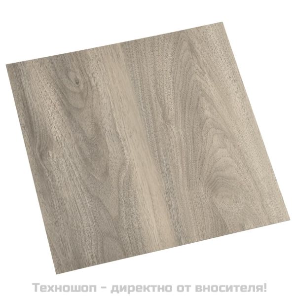 Самозалепващи подови дъски 20 бр PVC 1,86 м² таупе