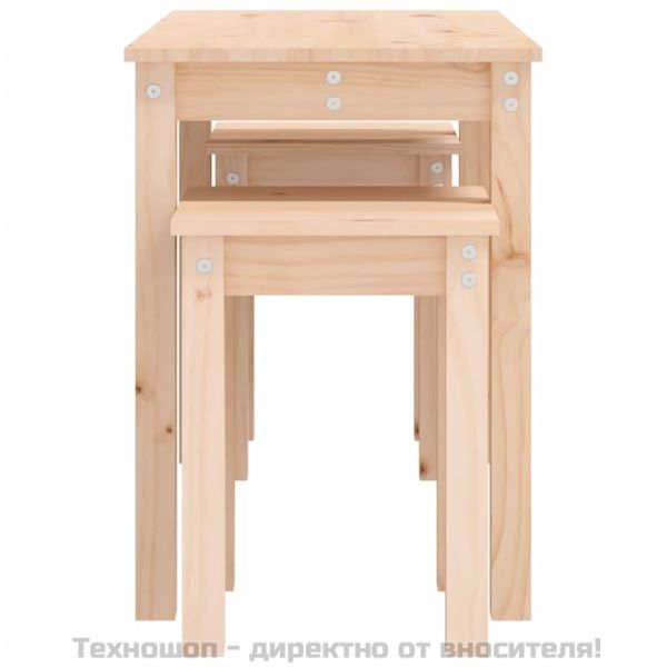 Стифиращи маси, 3 бр, бор масив