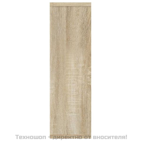 Стенен рафт, дъб сонома, 85x16x52,5 см, инженерно дърво