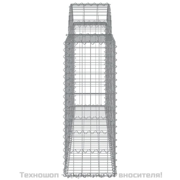 Габионни кошници арка 13 бр 200x30x80/100 см поцинковано желязо
