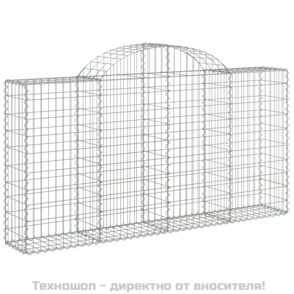 Габионни кошници арка 25 бр 200x30x100/120см поцинковано желязо
