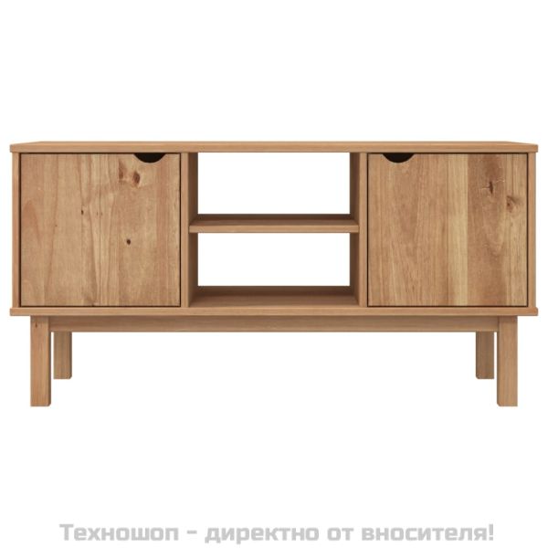 ТВ шкаф OTTA, 113,5x43x57 см, борово дърво масив