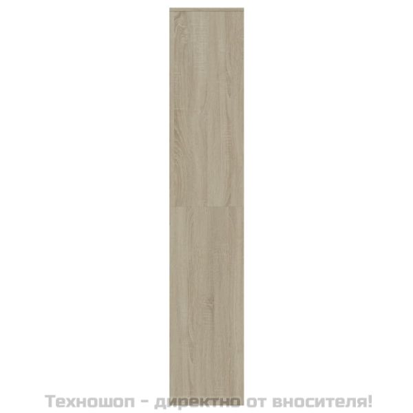 Шкаф за обувки, дъб сонома, 54x34x183 см, инженерно дърво