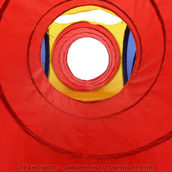 Детски тунел за игра с 250 многоцветни топки