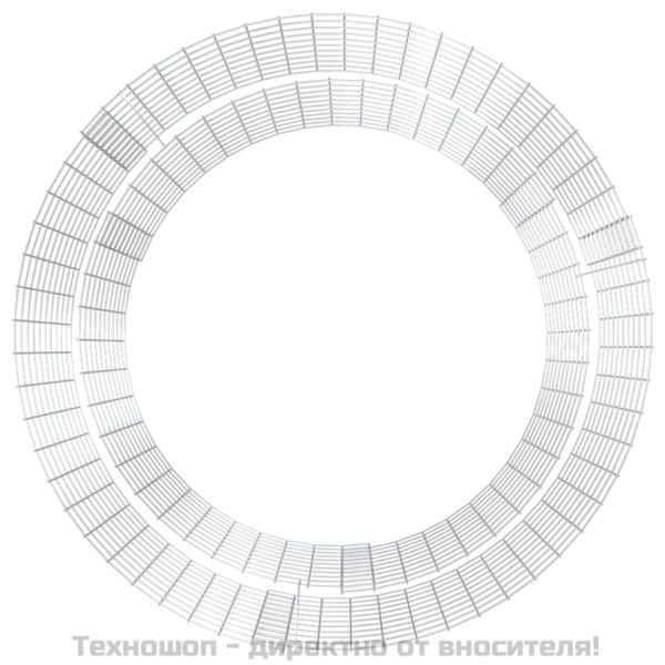 Габионно огнище Ø 100 см поцинковано желязо