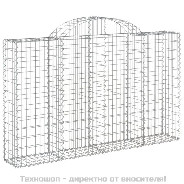 Габионни кошници арка 14 бр 200x30x120/140см поцинковано желязо