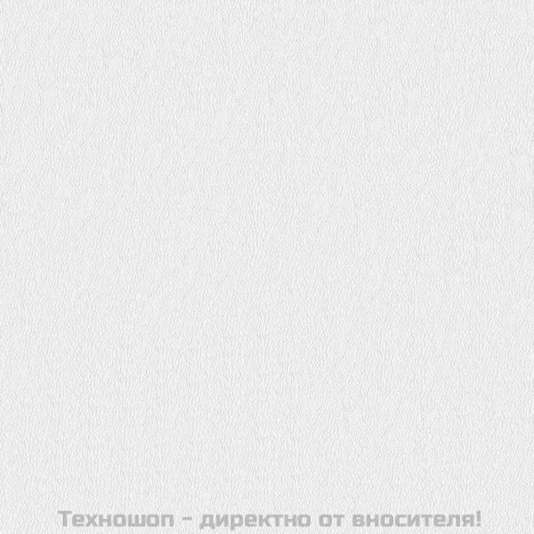 Въртящи се трапезни столове, 6 бр, бели, изкуствена кожа