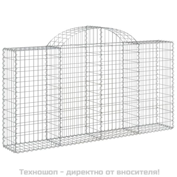 Габионни кошници арка 18 бр 200x30x100/120см поцинковано желязо