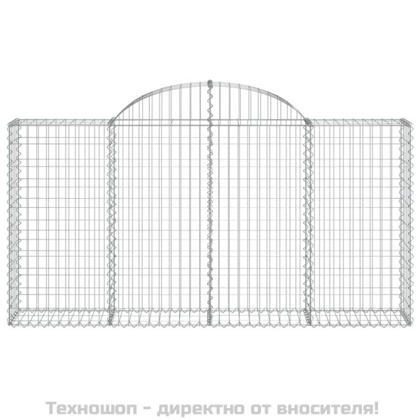 Габионни кошници арка 18 бр 200x30x100/120см поцинковано желязо