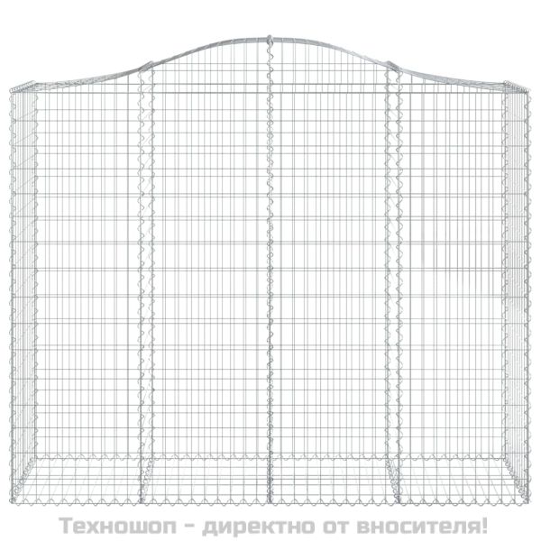 Габионни кошници арка 10 бр 200x50x160/180см поцинковано желязо