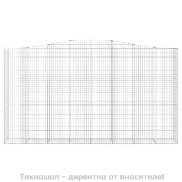 Габионни кошници арка 5 бр 400x50x220/240 см поцинковано желязо