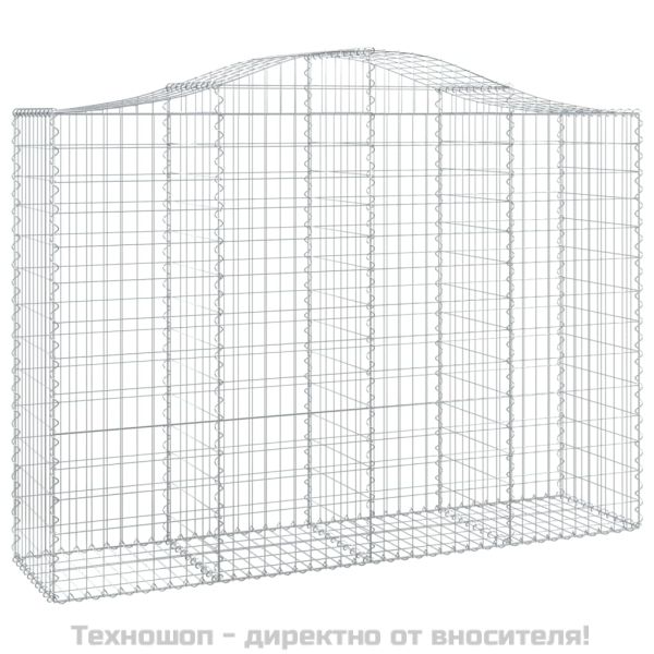 Габионни кошници арка 15 бр 200x50x140/160см поцинковано желязо