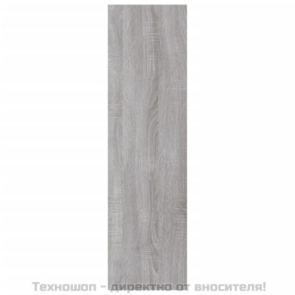Стенен ТВ шкаф, сив сонома, 30,5x30x110 см