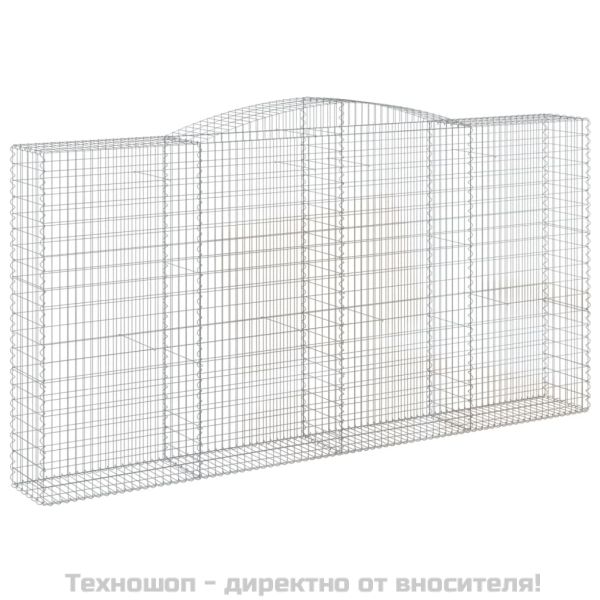 Габионни кошници арка 5 бр 400x50x200/220 см поцинковано желязо
