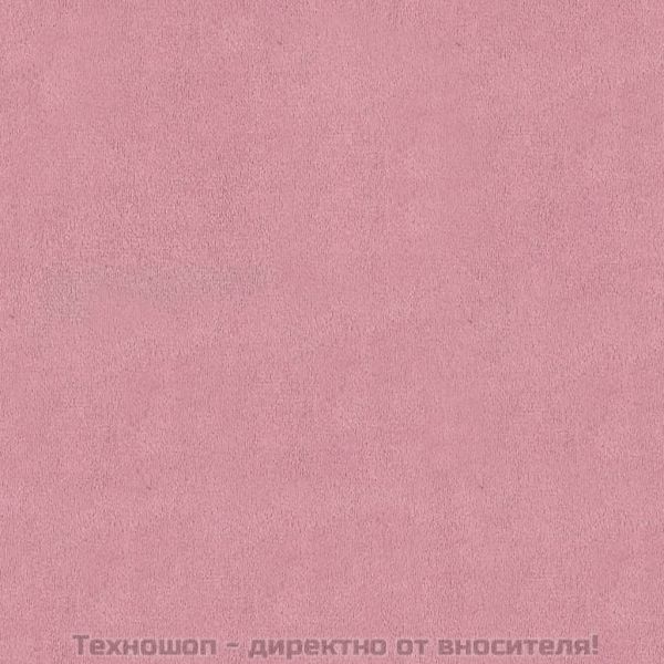 Пейка, розова, 110x45x60 см, кадифе